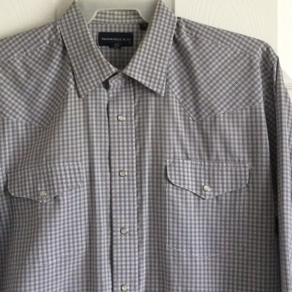 Panhandle Slim Pearl Snap Western Shirt - Picture 2 of 6